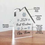 Personalised First Christmas In Our New Home House Warming Gifts