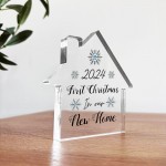 Personalised First Christmas In Our New Home House Warming Gifts