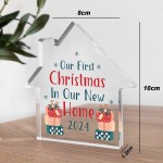 Personalised Our First Christmas In Our New Home Gifts