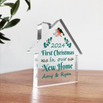 Personalised First Christmas in Our New Home Gift For Couple