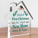 Personalised First Christmas in Our New Home Gift For Couple