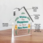 Wishing You Happiness In Your New Home Personalised Gift