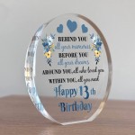 Novelty 13th Birthday Gifts For Son Grandson Inspirational Sign