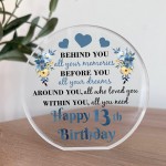 Novelty 13th Birthday Gifts For Son Grandson Inspirational Sign