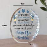 Novelty 13th Birthday Gifts For Son Grandson Inspirational Sign