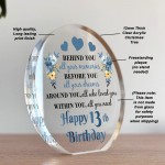 Novelty 13th Birthday Gifts For Son Grandson Inspirational Sign