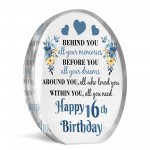 Novelty 16th Birthday Gift For Son Grandson Nephew Inspirational