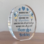 Novelty 16th Birthday Gift For Son Grandson Nephew Inspirational