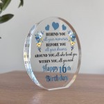 Novelty 16th Birthday Gift For Son Grandson Nephew Inspirational