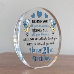 Novelty 21st Birthday Gift For Son Grandson Nephew Inspirational