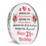 Novelty 21st Birthday Gifts For Daughter Granddaughter Niece