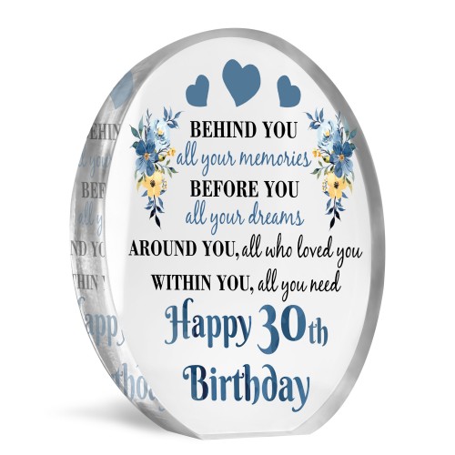 Novelty 30th Birthday Gift For Son Grandson Nephew Inspirational