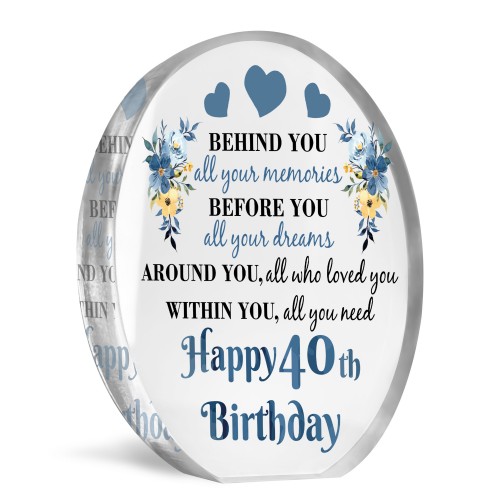 Novelty 40th Birthday Gifts For Dad Son Uncle Inspirational