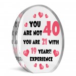 40th Birthday Gifts For Women 40th Birthday Present