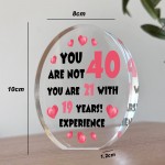 40th Birthday Gifts For Women 40th Birthday Present