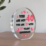 40th Birthday Gifts For Women 40th Birthday Present