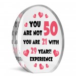 50th Birthday Gifts For Women 50th Birthday Present 