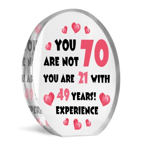 70th Birthday Gifts For Women 70th Birthday Present Funny