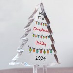 Personalised My First Christmas Decoration For Baby Boy Girl