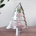 Personalised Photo Memorial Plaque For Christmas Family Memorial