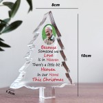 Personalised Photo Memorial Plaque For Christmas Family Memorial