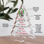 Personalised Photo Memorial Plaque For Christmas Family Memorial