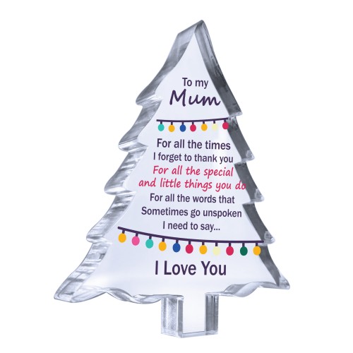 Mum Gifts Acrylic Plaque Mum Gifts Christmas From Daughter Son