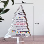 Mum Gifts Acrylic Plaque Mum Gifts Christmas From Daughter Son