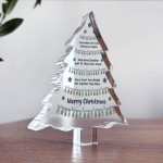 Funny Colleague Gift For Christmas Acrylic Christmas Tree