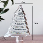 Funny Colleague Gift For Christmas Acrylic Christmas Tree