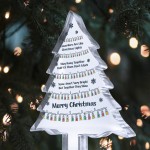 Funny Colleague Gift For Christmas Acrylic Christmas Tree