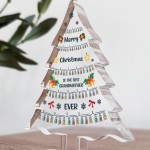 Grandmother Gift Christmas Acrylic Christmas Tree Gift For Her