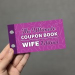 Wife Gifts Coupon Book Novelty Couples Gifts Christmas 