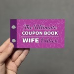 Wife Gifts Coupon Book Novelty Couples Gifts Christmas 