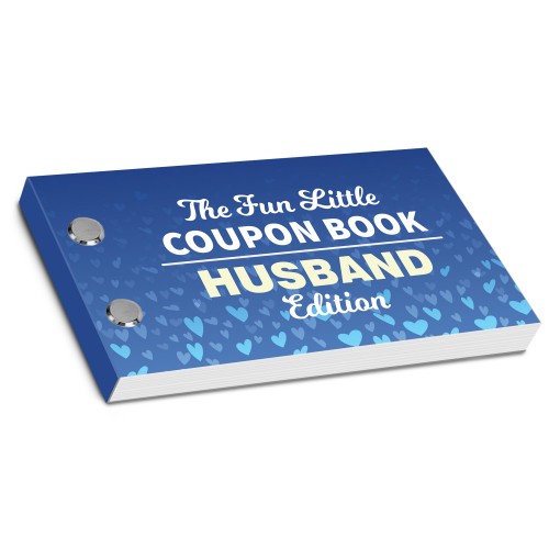 Husband Coupon Book Gift for Him, Anniversary Birthday Present