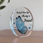 Best Friend Birthday Gifts Butterfly Plaque Friendship Gifts