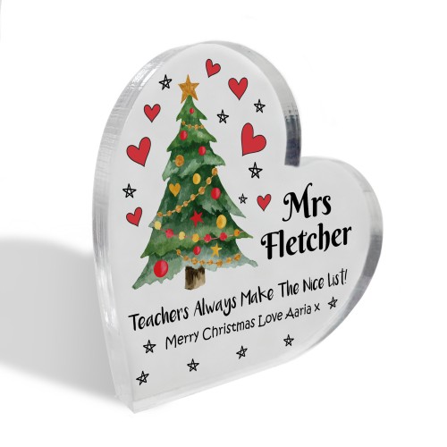 Personalised Teacher Gifts For Christmas Teacher Appreciation