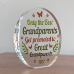 Baby Announcement Grandparents To Great Grandparent Gift Acrylic