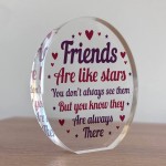 Friend Gifts For Christmas Birthday, Friendship Acrylic Plaque