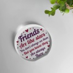 Friend Gifts For Christmas Birthday, Friendship Acrylic Plaque