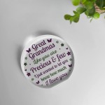 Great Grandma Acrylic Plaque Gifts For Christmas Birthday