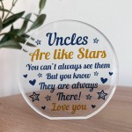 Gift For Uncle Birthday Christmas Uncles Are Like Stars