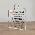 Best Friend Gifts Acrylic Puzzle Piece Friendship Gifts From Bes