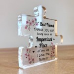 Best Friend Gifts Acrylic Puzzle Piece Friendship Gifts From Bes