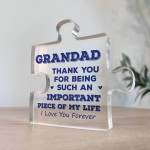 Thank You Gift For Grandad Birthday Christmas Important Piece