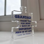 Thank You Gift For Grandad Birthday Christmas Important Piece