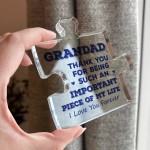 Thank You Gift For Grandad Birthday Christmas Important Piece