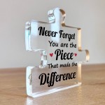 Gifts for Colleagues Women Friend Puzzle Piece Acrylic Plaque