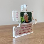 Personalised Memorial Plaque Puzzle Piece Plaque Missing Piece M