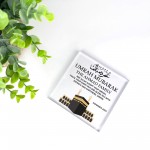 Umrah Mubarak Personalised Acrylic Plaque Umrah Mubarak Gifts,